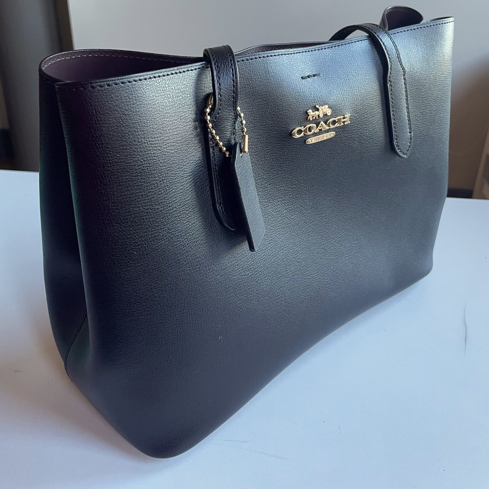 Medium Black Coach Shoulder Bag